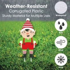 Big Dot of Happiness Very Merry Christmas - Yard Sign and Outdoor Lawn Decorations - Holiday Santa Claus Party Yard Signs - Set of 8 -Outdoor Christmas Decorations Sales GUEST 05f5f2ff f1a3 4abc 8b95 fa33f83d8458