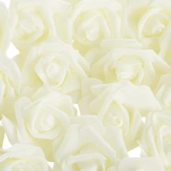 Juvale 100 Pack Ivory Artificial Rose Flower Heads, 3 Inch Stemless Flowers for Weddings, Bouquets, DIY Crafts 17 Juvale 100 Pack Ivory Artificial Rose Flower Heads, 3 Inch Stemless Flowers for Weddings, Bouquets, DIY Crafts -Outdoor Christmas Decorations Sales GUEST 0a52f93e 5f52 4e4c 90a8 d1b3070fa937