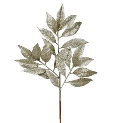 Vickerman 21" Glitter Bay Leaf Aritificial Christmas Spray -Outdoor Christmas Decorations Sales GUEST 0df0d963 5c33 42f9 a765 d9a317725f1a