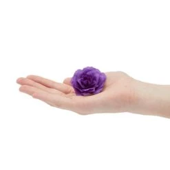 Bright Creations 75 Pack Purple Flowers for Crafts, 2 Inch Stemless Silk Cloth Roses for Wall Decorations, Wedding Receptions, Spring Decor -Outdoor Christmas Decorations Sales GUEST 13efb9d8 8904 40c0 9a7c af32ef033cf4