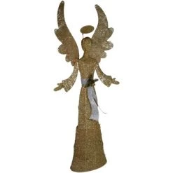 Northlight 68" Lighted Golden Angel Christmas Decoration -Outdoor Christmas Decorations Sales GUEST 13f9b109 8c00 4f12 a56f ecce0cbc8b11