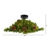 Nearly Natural 16-in Christmas Pine Candelabrum with 35 Lights and Pine Cones -Outdoor Christmas Decorations Sales GUEST 1533ba43 4ab6 4159 98fa 7f64242c48a9