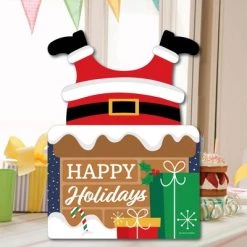 Big Dot of Happiness Santa Claus Stuck in Chimney - Party Decorations - Funny Christmas Welcome Yard Sign -Outdoor Christmas Decorations Sales GUEST 1d2e7173 5976 4832 8613 fac37f97a186
