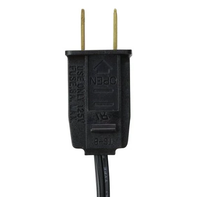 Northlight 25' Commercial C9 Christmas Light Socket Set - 12" Spacing 18 Gauge Black Wire 4 Northlight 25' Commercial C9 Christmas Light Socket Set - 12" Spacing 18 Gauge Black Wire - Image 2