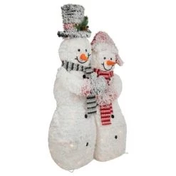 Northlight 39" Lighted Snowy Tinsel Snowman Couple Outdoor Christmas Decoration 9 Northlight 39" Lighted Snowy Tinsel Snowman Couple Outdoor Christmas Decoration -Outdoor Christmas Decorations Sales GUEST 1f6b81a1 149e 4d7a a38b 62723a6f5630