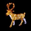 Northlight 24" Lighted Commercial Grade Acrylic Reindeer with Antlers Christmas Display Decoration