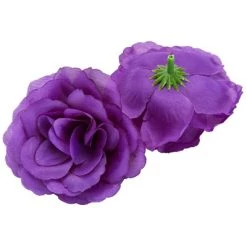 Bright Creations 50 Pack Purple Roses Artificial Flowers Bulk, 3 Inch Stemless Fake Silk Roses for Decorations, Wedding -Outdoor Christmas Decorations Sales GUEST 1f954554 3a49 43fb bb03 61edde50ad10