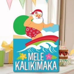 Big Dot of Happiness Tropical Christmas - Party Decorations - Beach Santa Holiday Party Welcome Yard Sign -Outdoor Christmas Decorations Sales GUEST 339a1fb9 bb8a 439f b4b9 fb69a20495bc