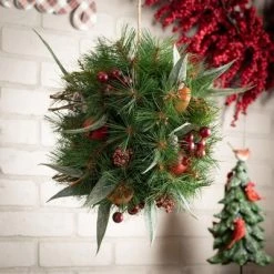 Sullivans Artificial Gold Twig & Berry Orb Multicolor 6"H 5 Sullivans Artificial Gold Twig & Berry Orb Multicolor 6"H -Outdoor Christmas Decorations Sales GUEST 359853bf f282 4085 b096 05ab04286f87