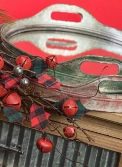 Sullivans Artificial Bell Spray 30"H Brown