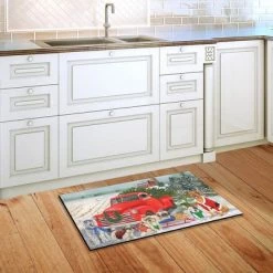 Briarwood Lane Holiday Dogs Christmas Doormat Pickup Truck Humor Indoor Outdoor 30" x 18" -Outdoor Christmas Decorations Sales GUEST 4065e636 12f8 4d4a bb66 9114821aee7e