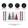 Evergreen Mixed Print Christmas Trees Sassafras Indoor Outdoor Switch Doormat 1'10"x10" Brown -Outdoor Christmas Decorations Sales GUEST 40fc4dd4 2f15 4fd9 9124 d00212a522a2