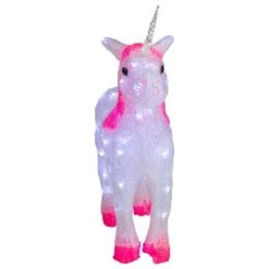 Northlight 23" Lighted Commercial Grade Acrylic Unicorn Christmas Display Decoration -Outdoor Christmas Decorations Sales GUEST 4149879e eb69 4938 9d06 2be4a02edecb