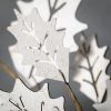 Sullivans Artificial Holly Leaf Stem White 31"H Wood -Outdoor Christmas Decorations Sales GUEST 43d1e08d b0b7 4a5b 88df 1a2301e800b5