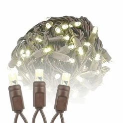 Novelty Lights Inc Novelty Lights LED Christmas String Lights Light Set 100 Mini Bulbs (Brown Wire, 34 Feet) -Outdoor Christmas Decorations Sales GUEST 479ac53b ba22 4ca3 8db6 f2a92e6964d3