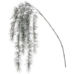 Sullivans Artificial Weeping Pine and Snow Spray 22.5"H White
