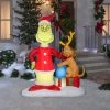 The Grinch Grinch Christmas Airblown Inflatable and Max w/Presents Scene Dr. Seuss , 6 ft Tall, Multi 1 The Grinch Grinch Christmas Airblown Inflatable and Max w/Presents Scene Dr. Seuss , 6 ft Tall, Multi -Outdoor Christmas Decorations Sales GUEST 4a2e72f6 fdb1 46f6 b7b6 b2ffdffb357f