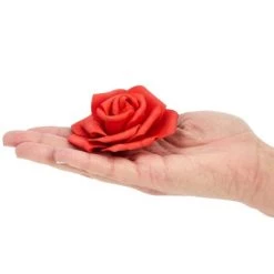 Juvale 100 Pack Red Foam Roses, 3 Inch Stemless Artificial Flowers for Crafts, Wall Decorations, Wedding Receptions, Faux Bouquets, Spring Decor -Outdoor Christmas Decorations Sales GUEST 4ae31d68 86a2 4f21 a37b b97c714b4084