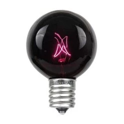 Novelty Lights Inc Novelty Lights 100 Feet G50 Globe Outdoor Patio String Lights, White Wire