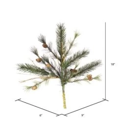 Vickerman Artificial Mixed Country Pine Spray