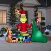 The Grinch Grinch Christmas Airblown Inflatable Putting Train in Santa Sack Scene Dr. Seuss, 6.5 ft Tall -Outdoor Christmas Decorations Sales GUEST 527f0411 f53b 4d5e a924 f58bb88334a3