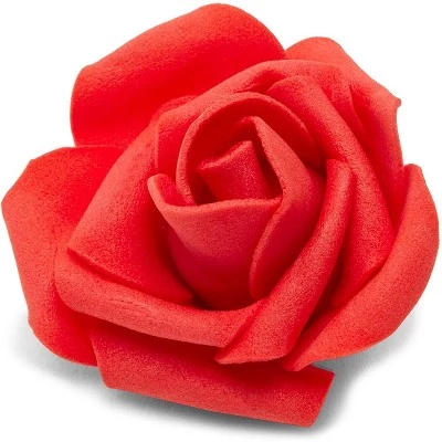 Bright Creations 200 Pack Fake Red Roses, 2 Inch Stemless Foam Flowers for Wall Decorations, Wedding Receptions, Faux Bouquets, Spring Decor 5 Bright Creations 200 Pack Fake Red Roses, 2 Inch Stemless Foam Flowers for Wall Decorations, Wedding Receptions, Faux Bouquets, Spring Decor - Image 3