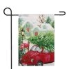 Northlight Red Car and Christmas Tree Outdoor Garden Flag 12.5" x 18" -Outdoor Christmas Decorations Sales GUEST 5c0438f2 79dd 46ad 8441 9b65a44724f5