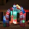 Outsunny 94.5" Christmas Inflatable Candy Cane Archway with Three Penguins and Gift Boxes, Blow-Up Outdoor LED Yard Display for Lawn Garden -Outdoor Christmas Decorations Sales GUEST 6134598e 4bfa 4f02 8114 b21c0d4be0a9