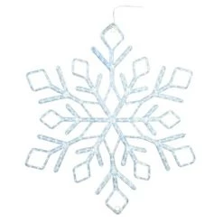 Vickerman Pure White Diamond Snowflake Lights