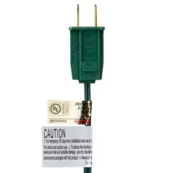 Northlight 25ct Incandescent C7 Patio Wedding Christmas Lights Clear White - 24' Green Wire