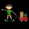 Haute Decor 42" Elf Pulling Wagon Decorative Novelty Sculpture Light - Haute Décor -Outdoor Christmas Decorations Sales GUEST 6bc7b482 3a34 48f3 932e 0cdb75bf4ed1