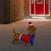 Northlight 26" LED Lighted Dachshund Dog Outdoor Christmas Decoration