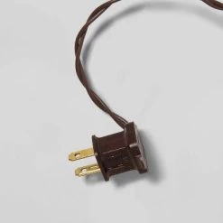 Hanging Lit Wood 'NOEL' Christmas Sign Brushed Bronze with Warm White Lights - Wondershop™