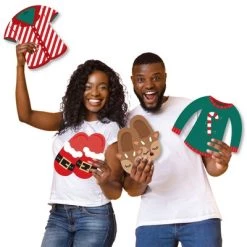 Big Dot of Happiness Christmas Pajamas - Yard Sign and Outdoor Lawn Decorations - Holiday Plaid PJ Party Yard Signs - Set of 8 -Outdoor Christmas Decorations Sales GUEST 6d03f097 b7f7 443a b90b cc6c8b5fc2a2