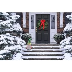 Candy Cane Lane 20 Inch Short Gnome Outdoor 3D Led Yard Décor