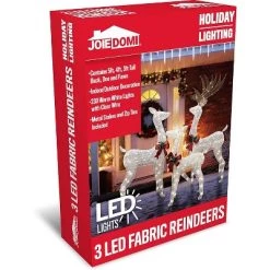 Joiedomi 3 Pcs Christmas Reindeers LED Yard Lights -Outdoor Christmas Decorations Sales GUEST 6e4bb1db 43f1 43a6 b39a a06069d16f0f