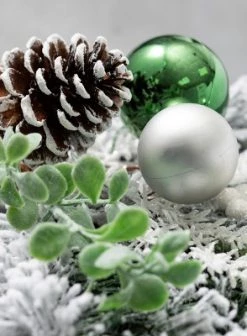 Sullivans Pine & Ball Artificial Stem 19"H Green