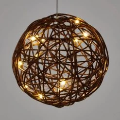 Battery Operated Brown Faux Rattan Sphere Fairy String Lights Warm White with Brown Wire - Wondershop™ 11 Battery Operated Brown Faux Rattan Sphere Fairy String Lights Warm White with Brown Wire - Wondershop™ -Outdoor Christmas Decorations Sales GUEST 79ca5b75 49eb 4877 b7d8 3a37a139bbf8