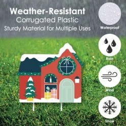 Big Dot of Happiness Christmas Village - Lawn Decorations - Outdoor Holiday Winter Houses Yard Decorations - 10 Piece 10 Big Dot of Happiness Christmas Village - Lawn Decorations - Outdoor Holiday Winter Houses Yard Decorations - 10 Piece -Outdoor Christmas Decorations Sales GUEST 79e57bc4 8538 44ea a5aa fc41912897ea