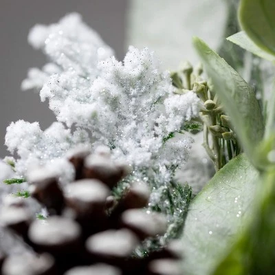 22"H Sullivans Frosted Snow Sugar Pine Spray; Green 3 22"H Sullivans Frosted Snow Sugar Pine Spray; Green