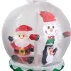 Northlight 6.75ft Lighted Inflatable Santa and Friends Snow Globe Outdoor Christmas Decoration -Outdoor Christmas Decorations Sales GUEST 7e515d06 9451 4c02 a8e4 0a65ffc7ce69