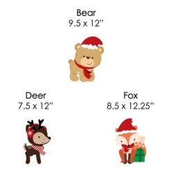 Big Dot of Happiness Woodland Christmas Santa Sleigh - Yard Sign and Outdoor Lawn Decorations - Merry Christmoose Holiday Party Yard Signs - Set of 8 -Outdoor Christmas Decorations Sales GUEST 806dd060 345b 4247 bb25 82a3f4b9d05e