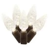 Vickerman 50 Pure White C6 LED Single Mold light on Brown Wire, 25' Christmas Light Strand 1 Vickerman 50 Pure White C6 LED Single Mold light on Brown Wire, 25' Christmas Light Strand -Outdoor Christmas Decorations Sales GUEST 8389cc1b 48fe 47b9 878b 6fb5d5f9eeb1