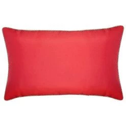 14"x24" Oversized Holiday 'Joy' Lumbar Throw Pillow White - Edie@Home