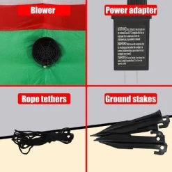 LuxenHome 8.5Ft Elf Holiday Inflatable Yard Decoration with LED Lights 19 LuxenHome 8.5Ft Elf Holiday Inflatable Yard Decoration with LED Lights -Outdoor Christmas Decorations Sales GUEST 8497c0d5 b90f 4c6b b423 6c1b15498ec4