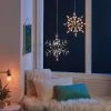 14" Battery Operated Twinkling Gold Glitter Snowflake LED Christmas Novelty Silhouette Light - Wondershop™ -Outdoor Christmas Decorations Sales GUEST 858cf2aa 64a7 47da a63f 2e8f83f876ba