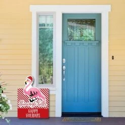 Big Dot of Happiness Flamingle Bells - Party Decorations - Tropical Flamingo Christmas Welcome Yard Sign 11 Big Dot of Happiness Flamingle Bells - Party Decorations - Tropical Flamingo Christmas Welcome Yard Sign -Outdoor Christmas Decorations Sales GUEST 881e22fe 916e 4b67 be78 44080b9a989a