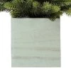 Haute Decor Haute Décor 30" Battery Operated Pre-Lit LED Fraser Fir Artificial Christmas Tree in Wood Pot White Lights -Outdoor Christmas Decorations Sales GUEST 88a49632 d96f 44dc 8486 47de88becfc0