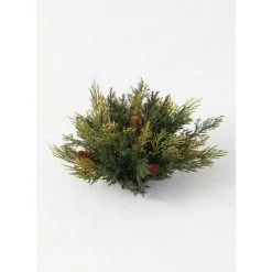 Sullivans Artificial Atlantic White Cedar Orb 7"H Green