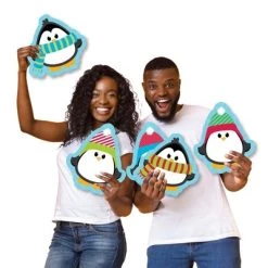 Big Dot of Happiness Holly Jolly Penguin - Yard Sign and Outdoor Lawn Decorations - Holiday and Christmas Yard Signs - Set of 8 11 Big Dot of Happiness Holly Jolly Penguin - Yard Sign and Outdoor Lawn Decorations - Holiday and Christmas Yard Signs - Set of 8 -Outdoor Christmas Decorations Sales GUEST 8d172edc b772 4449 a249 78d97e9a125a